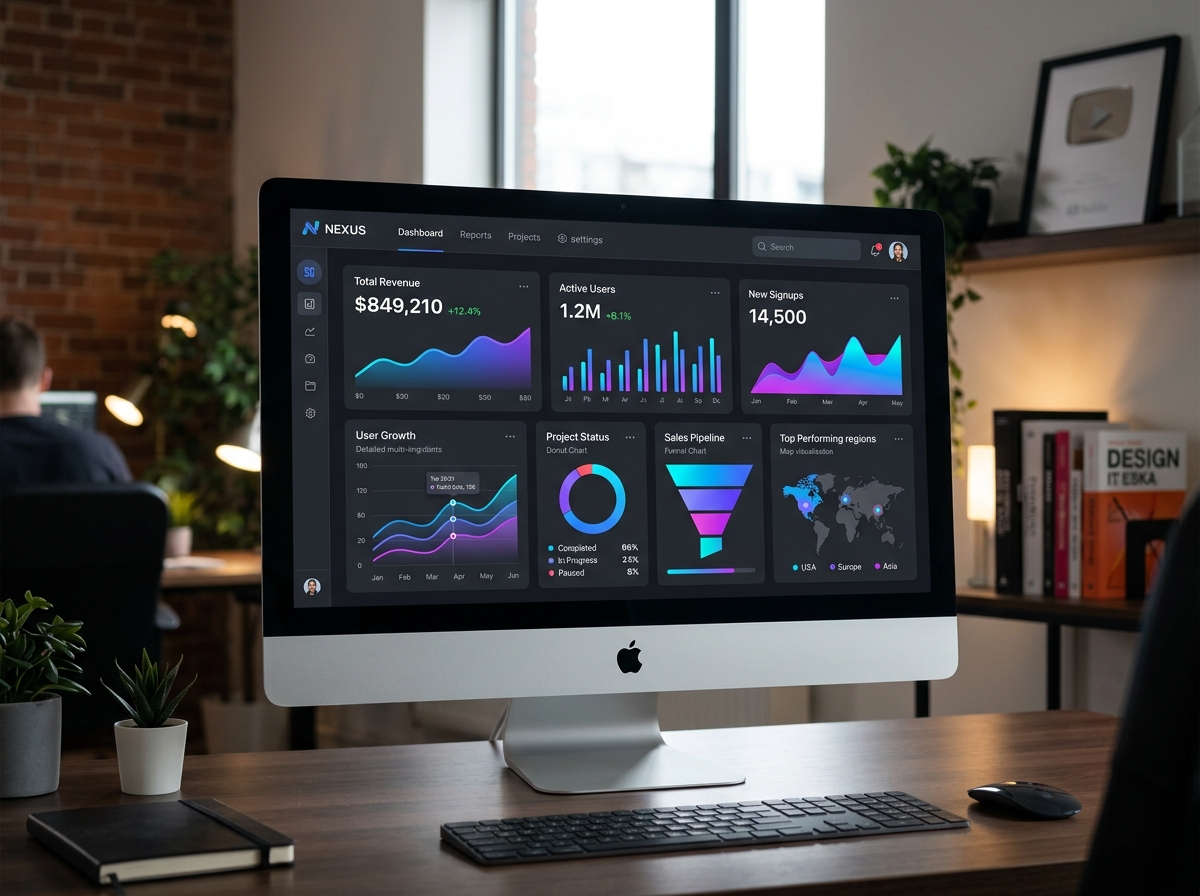 Pulsar SaaS dashboard development